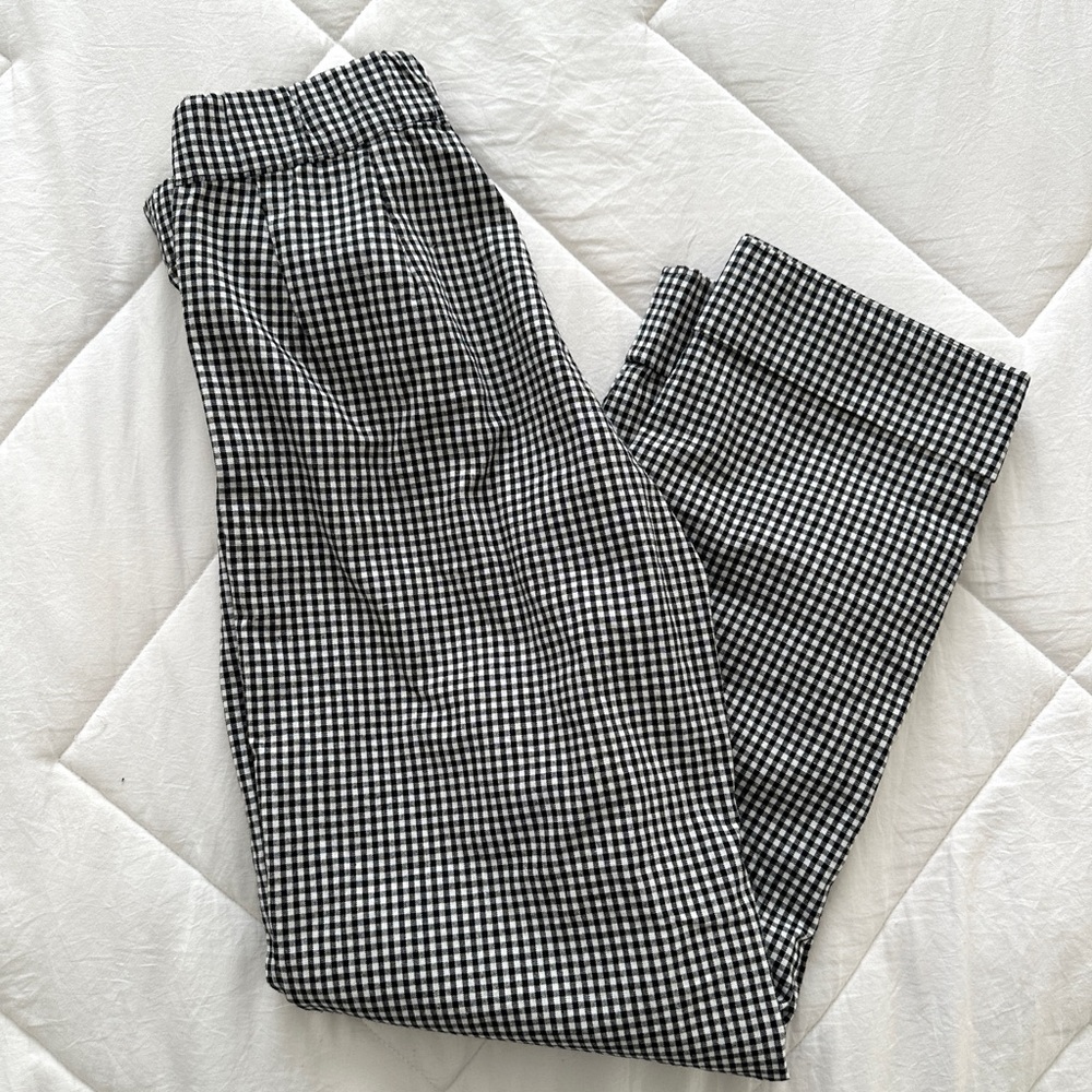 Brandy Melville High Waisted Checkered Pants